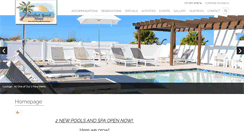 Desktop Screenshot of barefootbeachhotel.com
